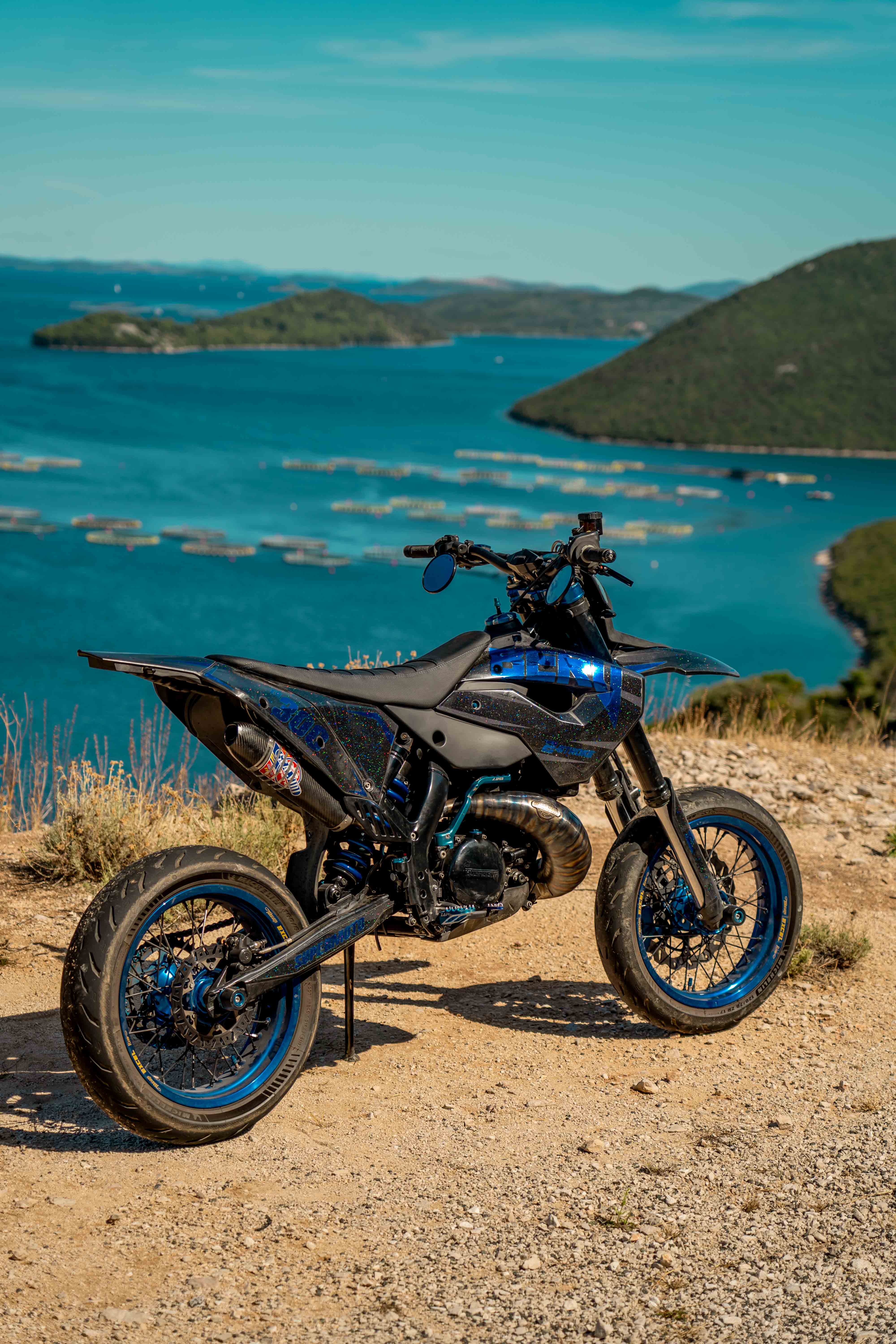Husaberg License Plate Holder