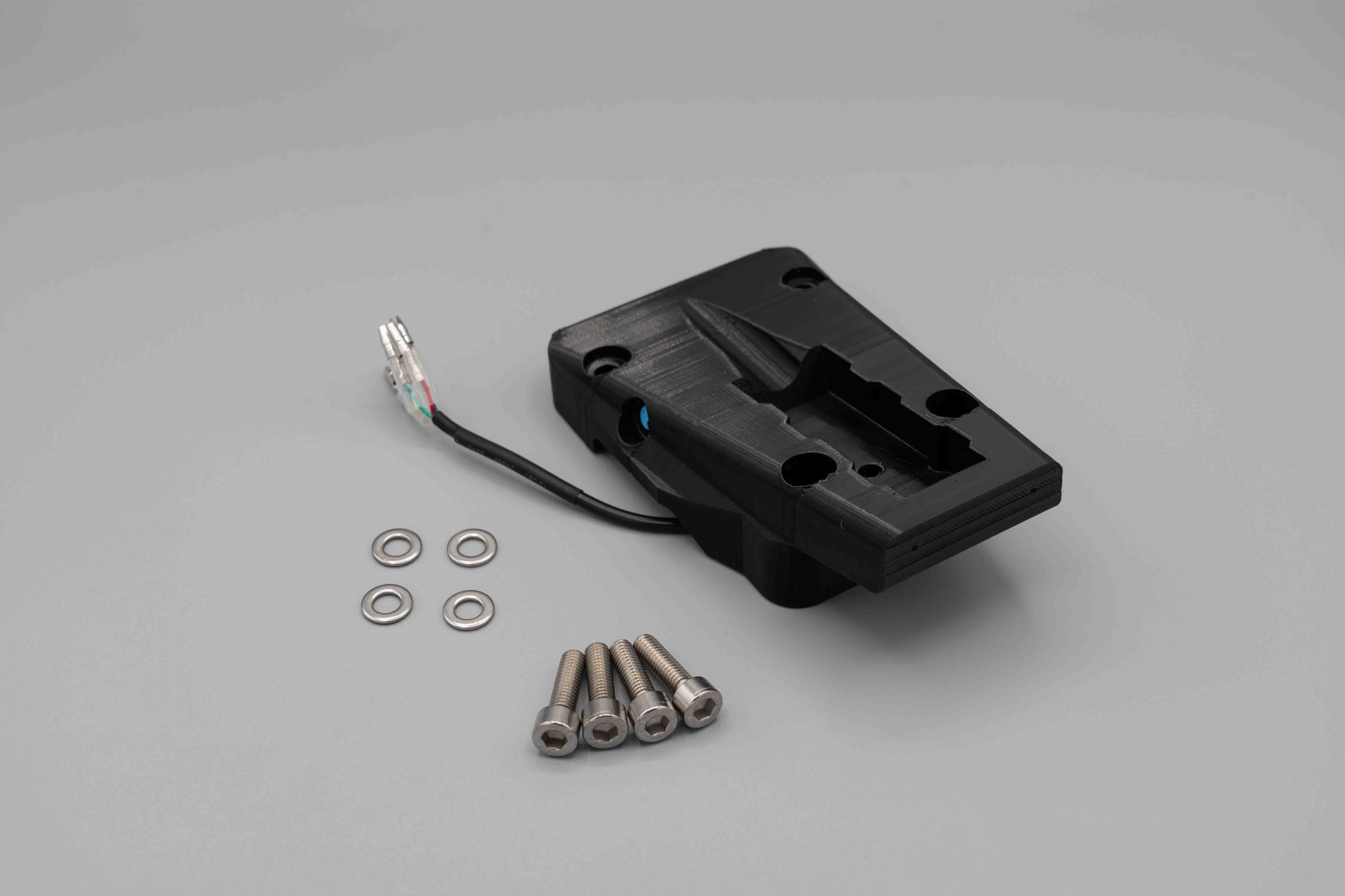 Kawasaki Fast Plate Street License Plate Holder