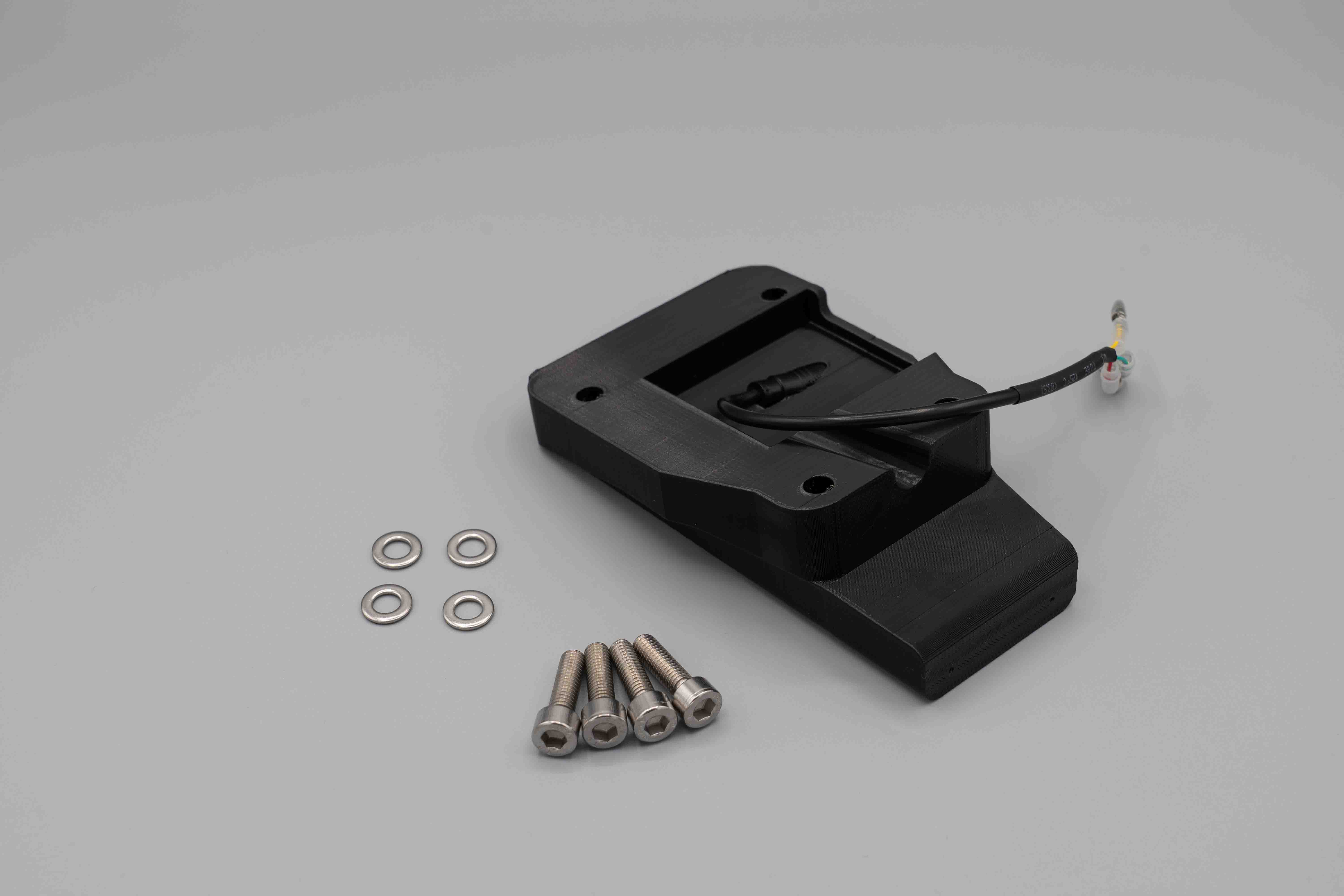 Kawasaki Fast Plate Street License Plate Holder